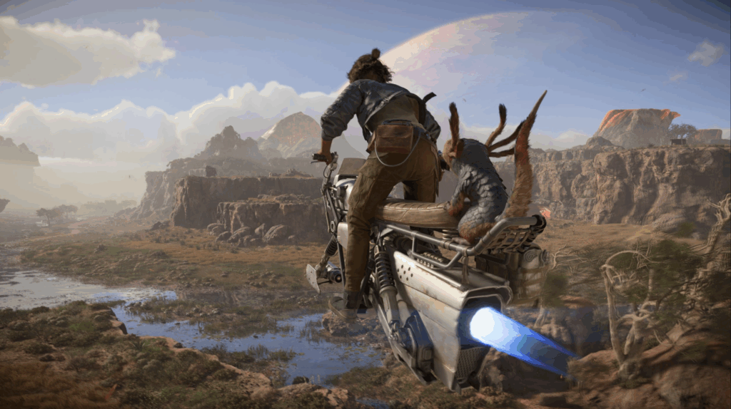 Open-world experience of Star Wars Outlaws
